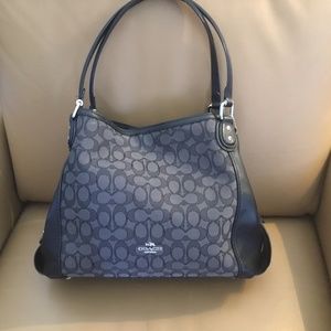Coach Signature hobo bag
